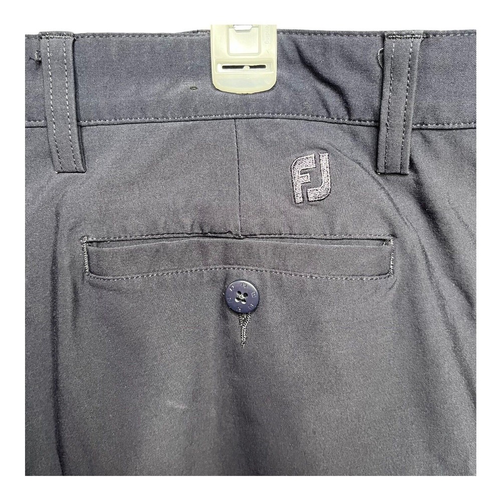 FOOTJOY Golf Shorts Mens Flat Front Navy Blue  Size W 40 - Picture 9 of 9